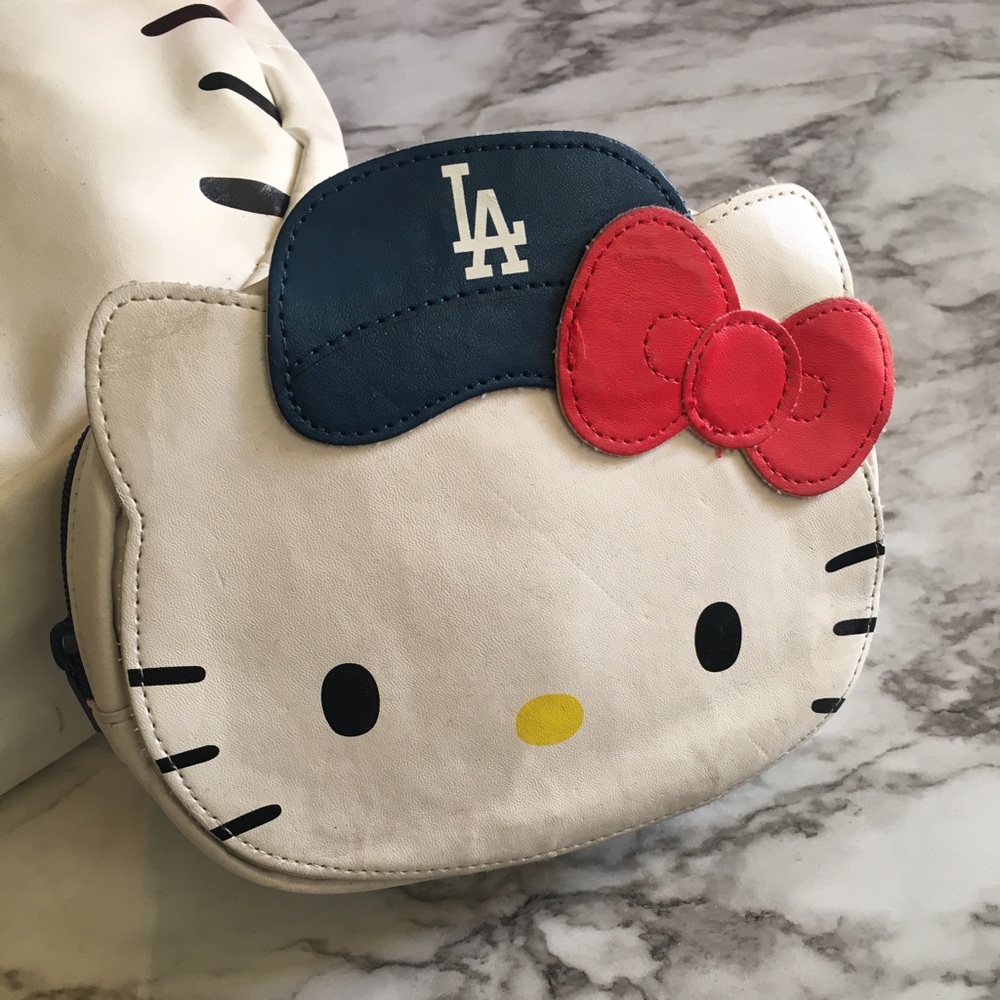 Dodgers Hello Kitty mini (makeup size) bag